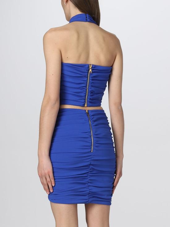 25FW 발망 민소매 티셔츠 AF1AB270JF31 6CH Blue - BALMAIN