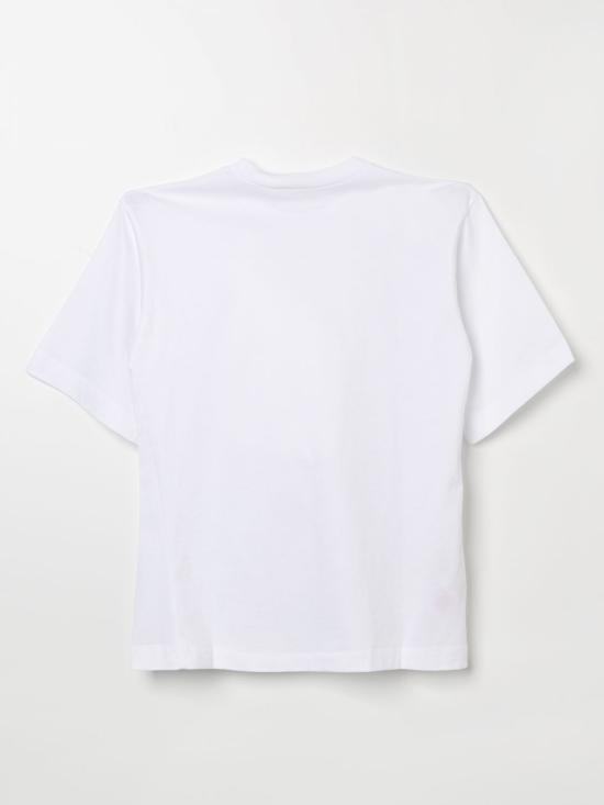 25FW [키즈] 마르니 티셔츠 M01026M00HZ 0M100 White - MARNI