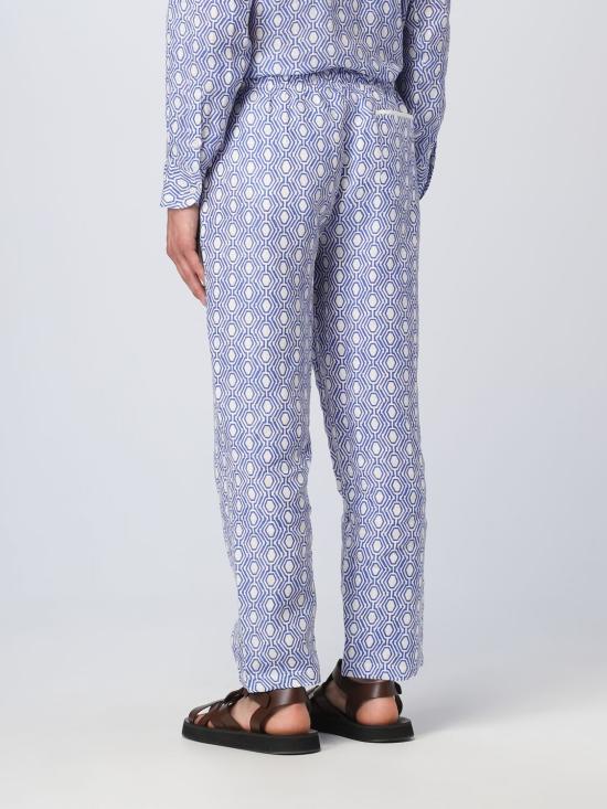  페닌슐라 스트레이트 팬츠 GALLIPOLI PANTALACCIO LINO 11 Gnawed Blue - PENINSULA