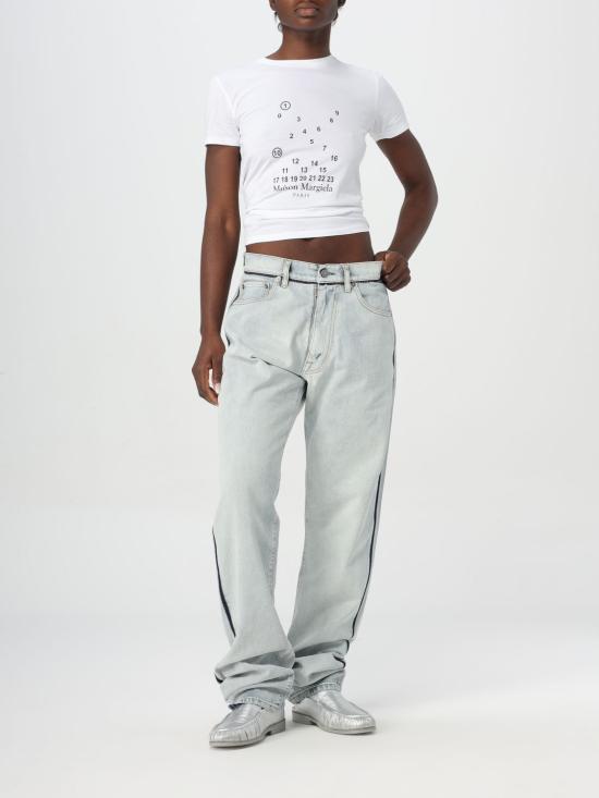  마르지엘라 반팔 티셔츠 S51GC0517S22816 100 White - MAISON MARGIELA