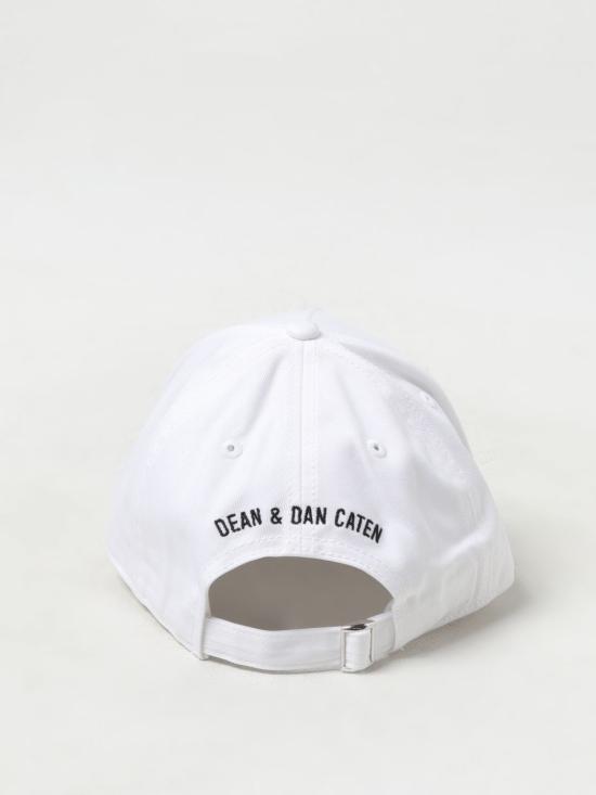 25FW [키즈] 디스퀘어드2 모자 DQ04IBD00I8 DQ100 White - DSQUARED2