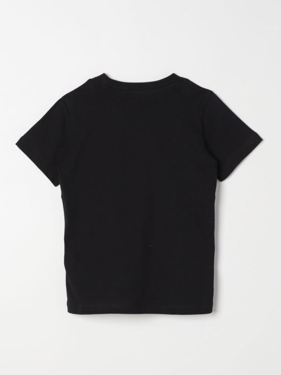 25FW [키즈] 발망 티셔츠 BU8Q91Z0057 930OR Black - BALMAIN