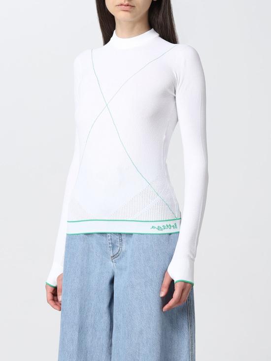  보테가베네타 스웨터 701956V1TW0 9000 White - BOTTEGA VENETA