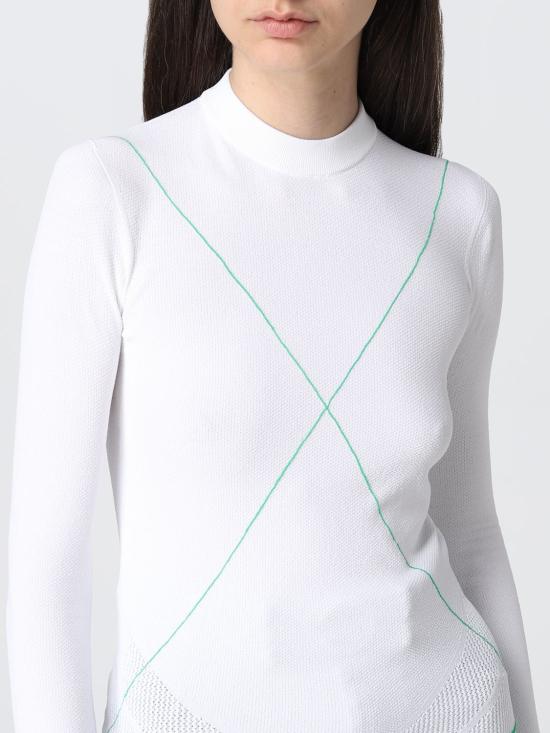  보테가베네타 스웨터 701956V1TW0 9000 White - BOTTEGA VENETA