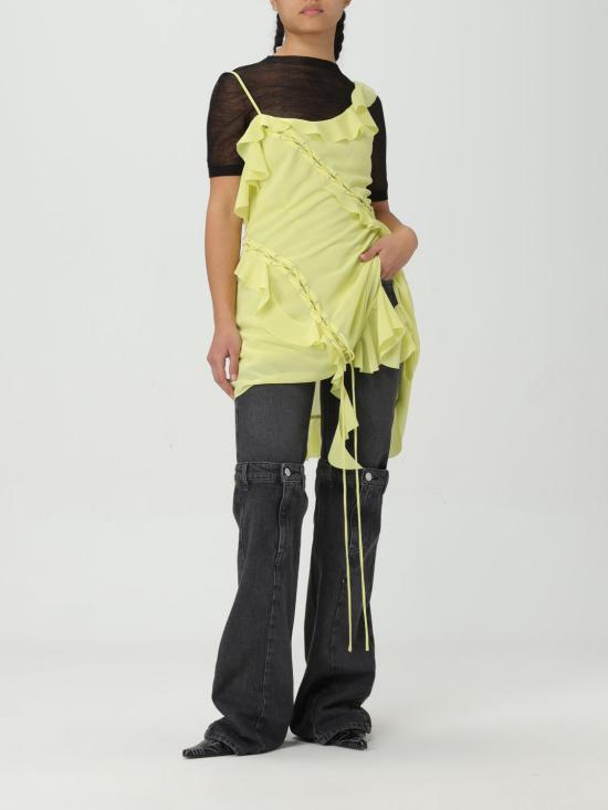  아크네 스튜디오 숏 원피스 A20643 CYI Yellow - ACNE STUDIOS