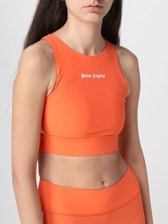  팜앤젤스 민소매 티셔츠 PWVO001C99FAB002 2201 Orange - PALM ANGELS