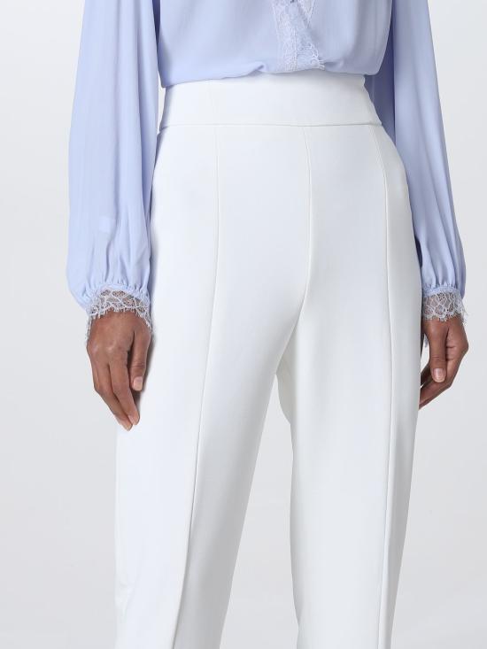  핑코 스트레이트 팬츠 100091Z1NW Z09 White - PINKO