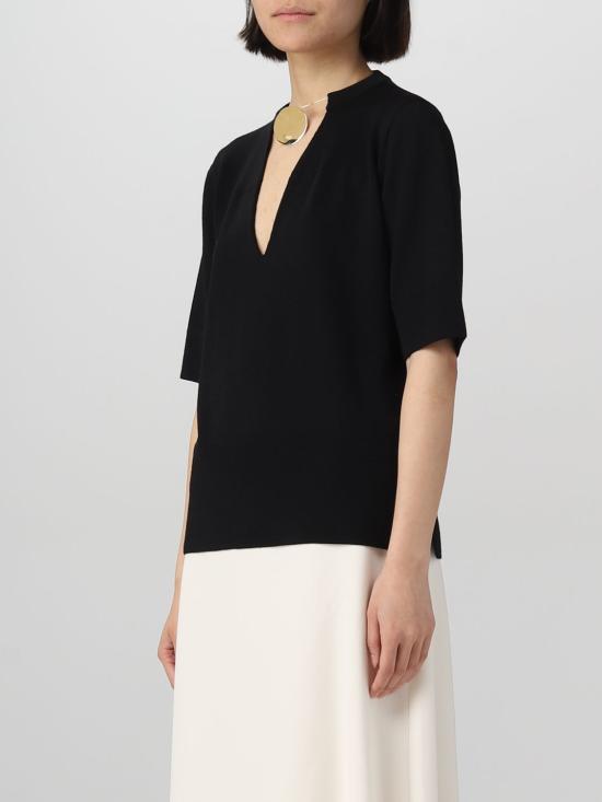  질샌더 스웨터 J02NF0002J14595 001 Black - JIL SANDER