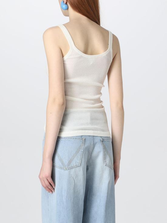  보테가베네타 민소매 티셔츠 740411 V2R70 9071 White - BOTTEGA VENETA