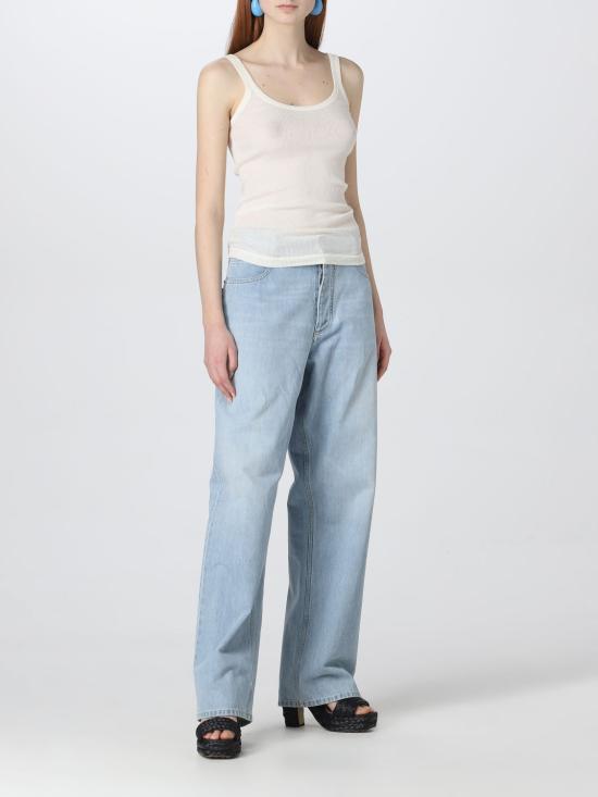  보테가베네타 민소매 티셔츠 740411 V2R70 9071 White - BOTTEGA VENETA