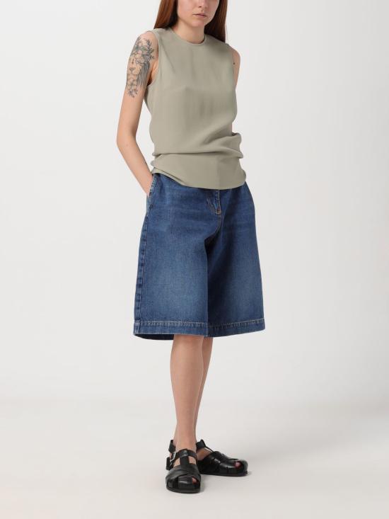  아미 민소매 티셔츠 FTK201AC0009 317 Sage - AMI