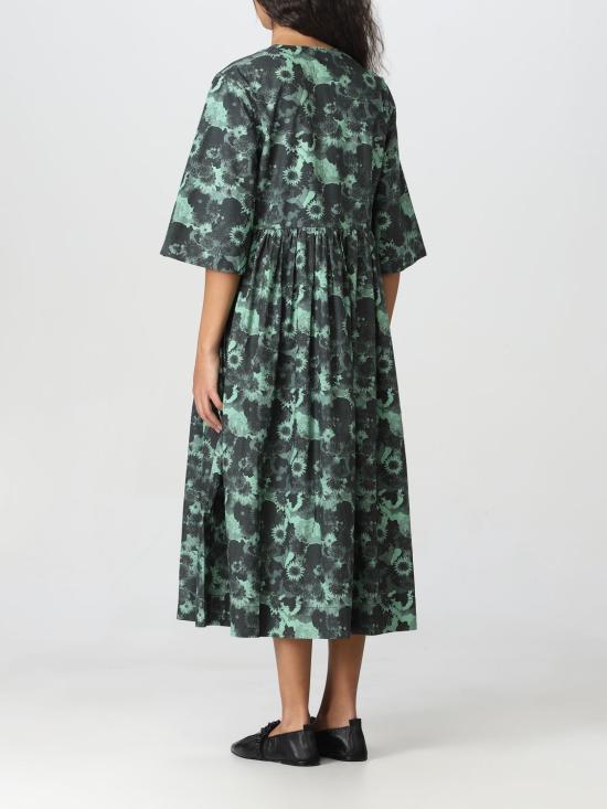 가니 롱 원피스 F7569 484 Green - GANNI