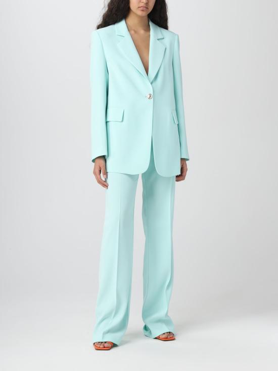 25FW 핑코 스트레이트 팬츠 1000547624 E18 Water - PINKO