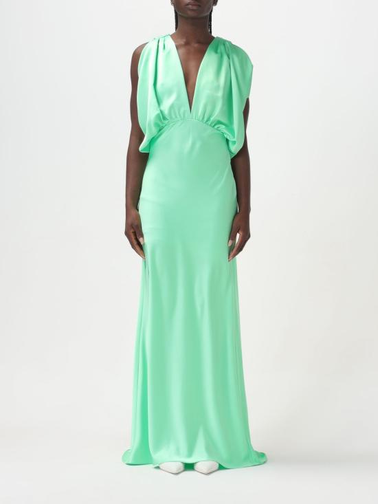  핑코 롱 원피스 102856Z345 T38 Green