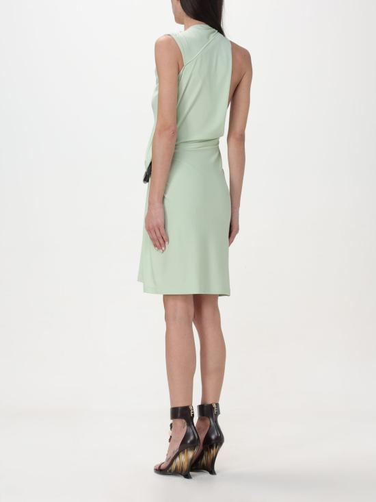  살바토레 페라가모 미디 원피스 13E761 773055 005 Green - SALVATORE FERRAGAMO