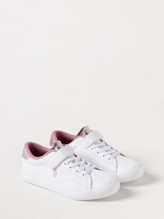 [키즈] 폴로 랄프로렌 스니커즈 RF104102C WHITE LPINK LPINK White - POLO RALPH LAUREN