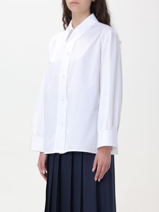  질샌더 블라우스 J03DL0142J45002 100 White - JIL SANDER