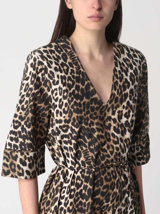  가니 롱 원피스 F7723 365 Beige - GANNI