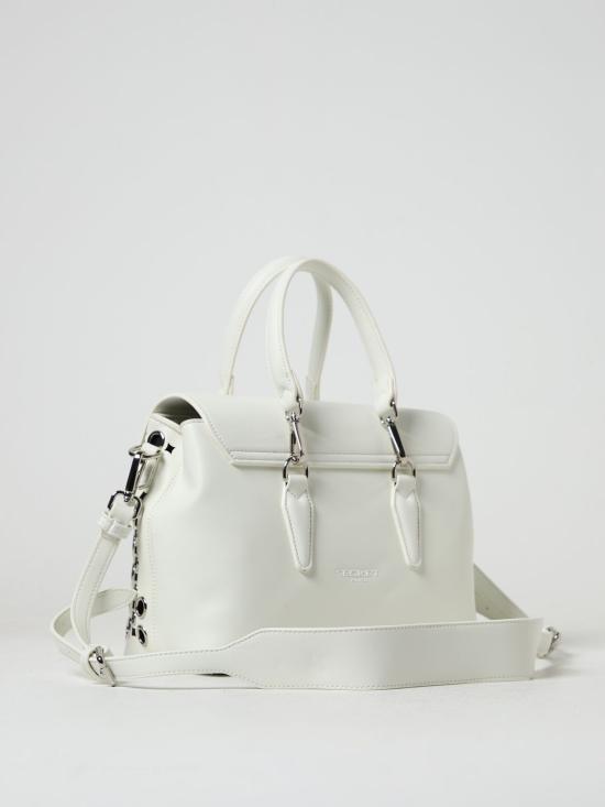  시크릿 폰 폰 토트백 QUINY HOLE SMALL White - SECRET PON PON