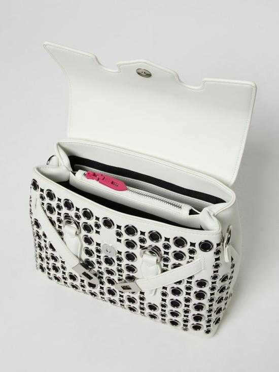  시크릿 폰 폰 토트백 QUINY HOLE SMALL White - SECRET PON PON