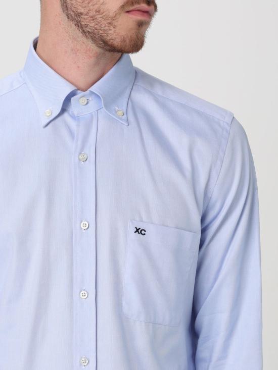  엑스씨 긴팔 셔츠 P64B6311T GHC04 3 Sky Blue - XC