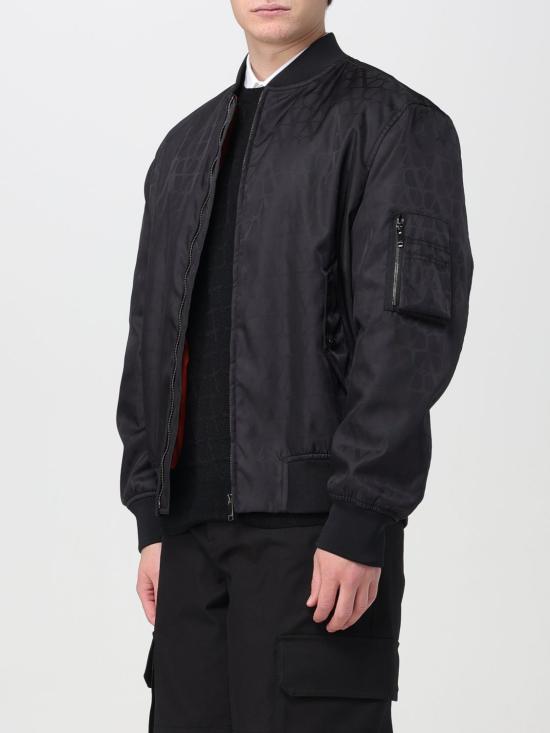  발렌티노 가라바니 봄버 자켓 4V3CIF159UW MXM Black - VALENTINO GARAVANI