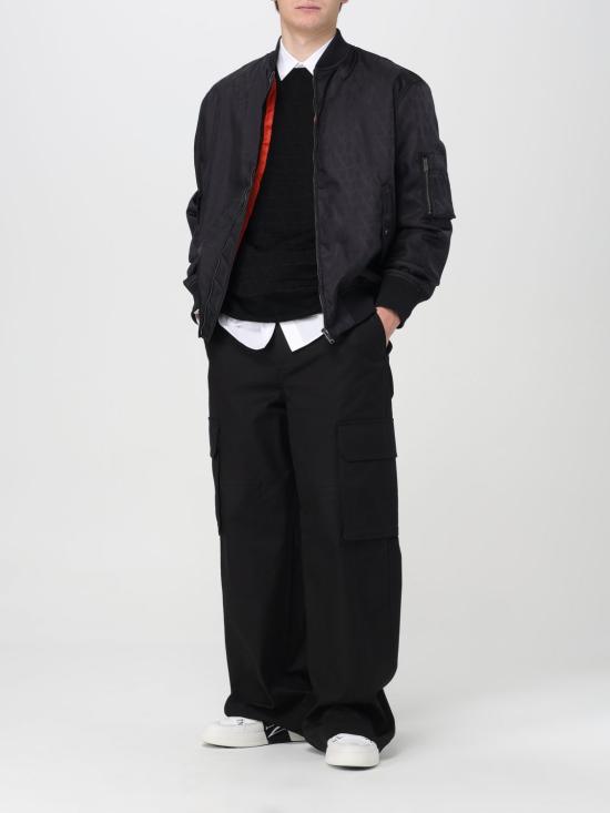  발렌티노 가라바니 봄버 자켓 4V3CIF159UW MXM Black - VALENTINO GARAVANI