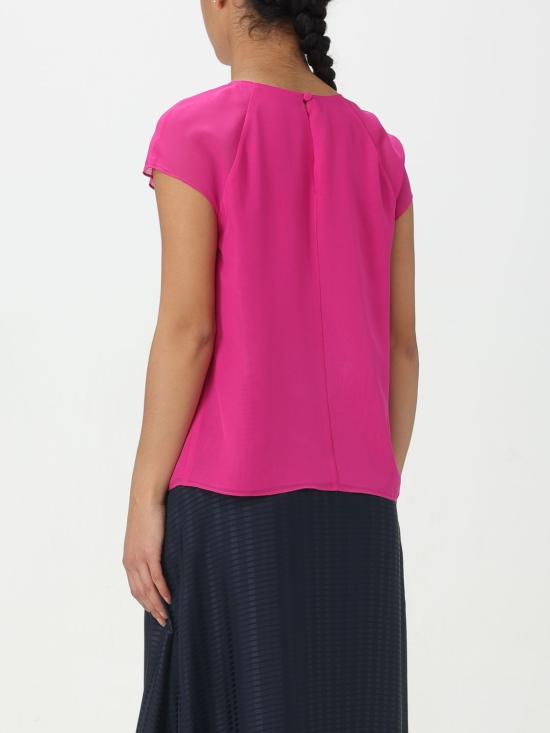  엠포리오 아르마니 블라우스 E3NK1AF9906 309 Fuchsia - EMPORIO ARMANI