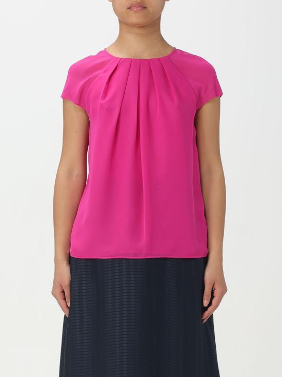  엠포리오 아르마니 블라우스 E3NK1AF9906 309 Fuchsia