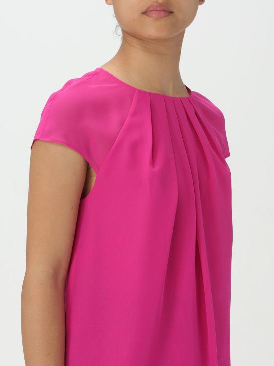  엠포리오 아르마니 블라우스 E3NK1AF9906 309 Fuchsia - EMPORIO ARMANI