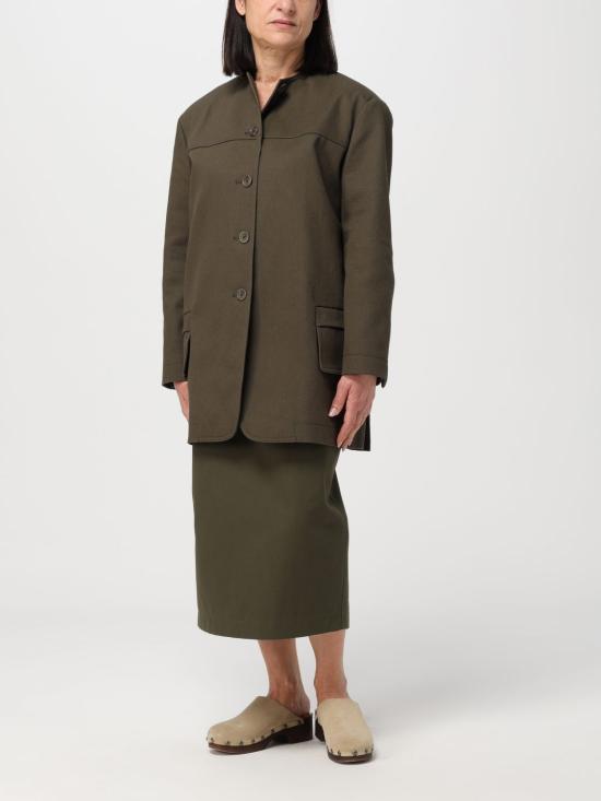 25SS 막스마라 미디 스커트 2411101183600 003 Green - MAX MARA