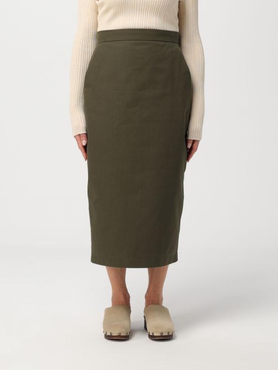 25SS 막스마라 미디 스커트 2411101183600 003 Green