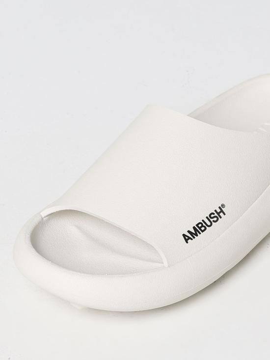  엠부시 뮬/슬리퍼 BWIC002S23MAT001 0110 White - AMBUSH