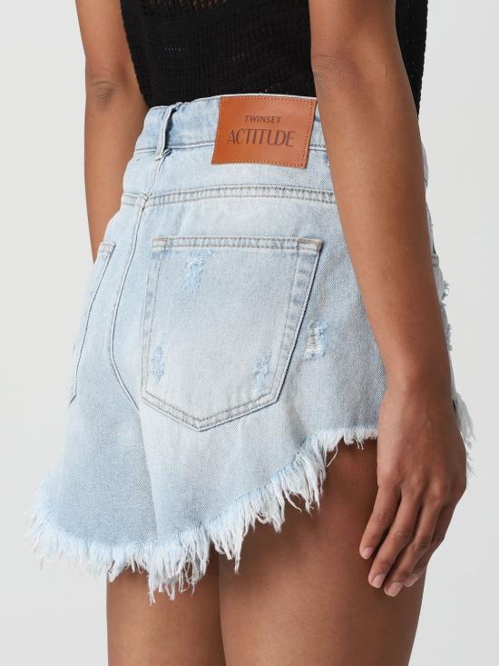  액티튜드 트윈세트 숏팬츠 231AT2231 10563 Denim - ACTITUDE TWINSET