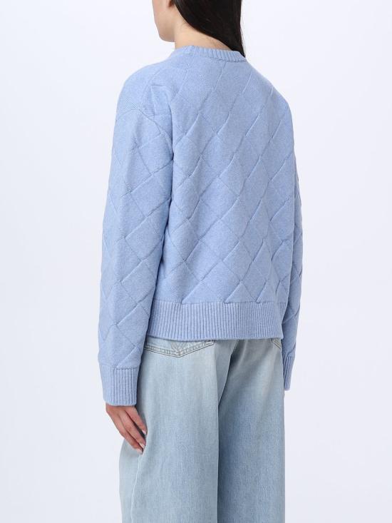 25FW 보테가베네타 스웨터 753728V36Y0 4225 Sky Blue - BOTTEGA VENETA