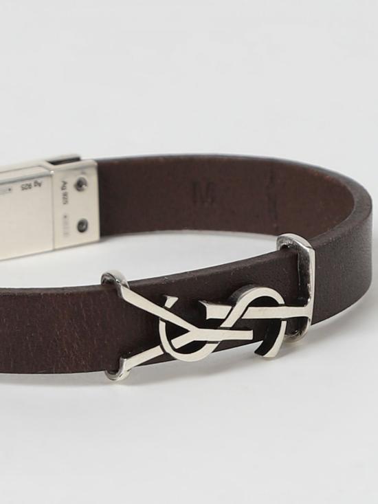  생로랑 브레이슬릿 783110Y1019 2045 Brown - SAINT LAURENT