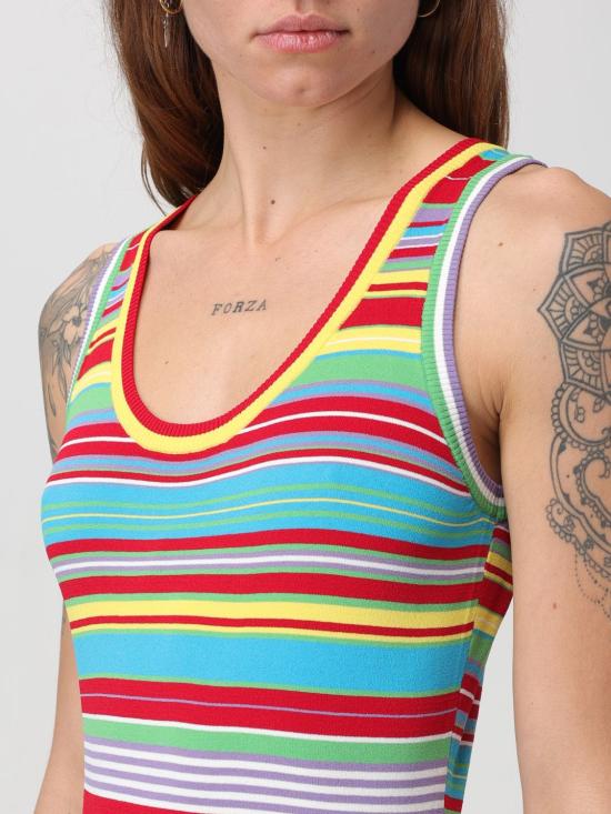  모스키노 롱 원피스 04963213 1115 Red - MOSCHINO