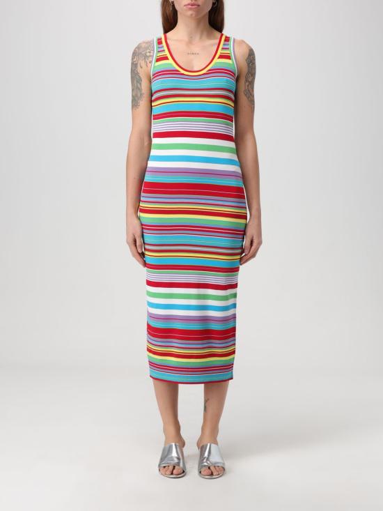  모스키노 롱 원피스 04963213 1115 Red