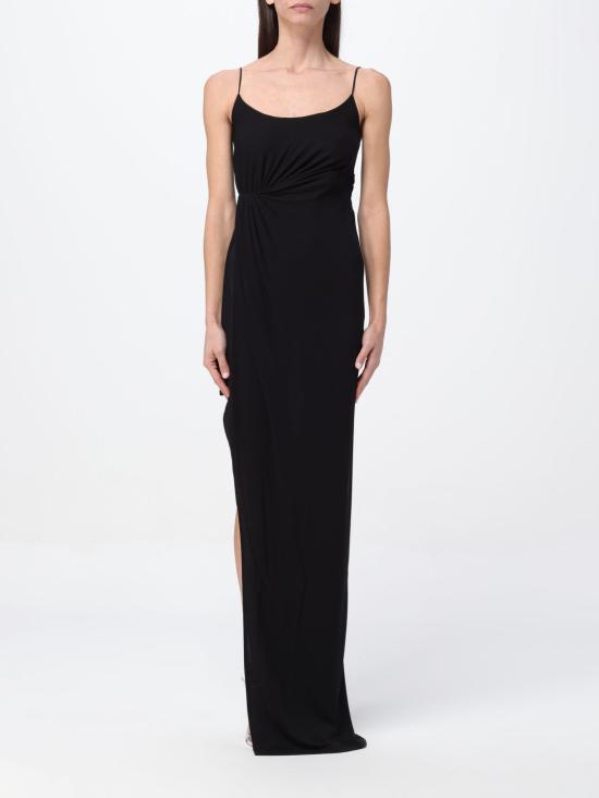  핑코 롱 원피스 103122A17I Z99 Black