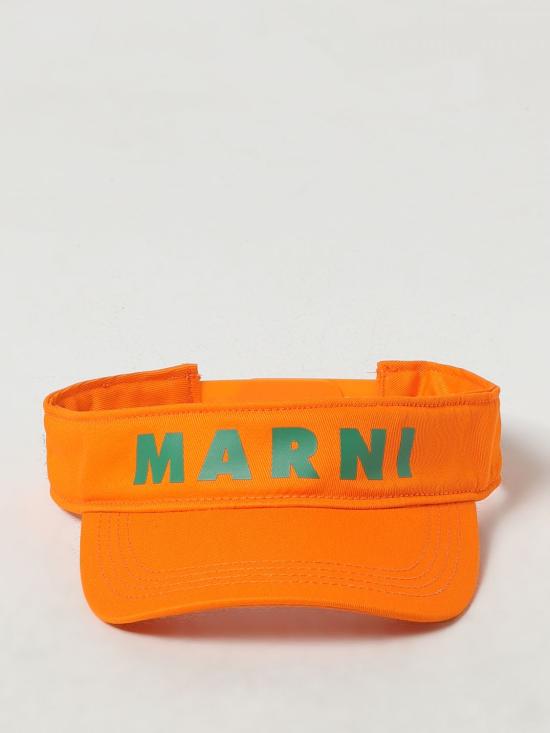  [키즈] 마르니 모자 M01117M00J2 0M429 Orange - MARNI