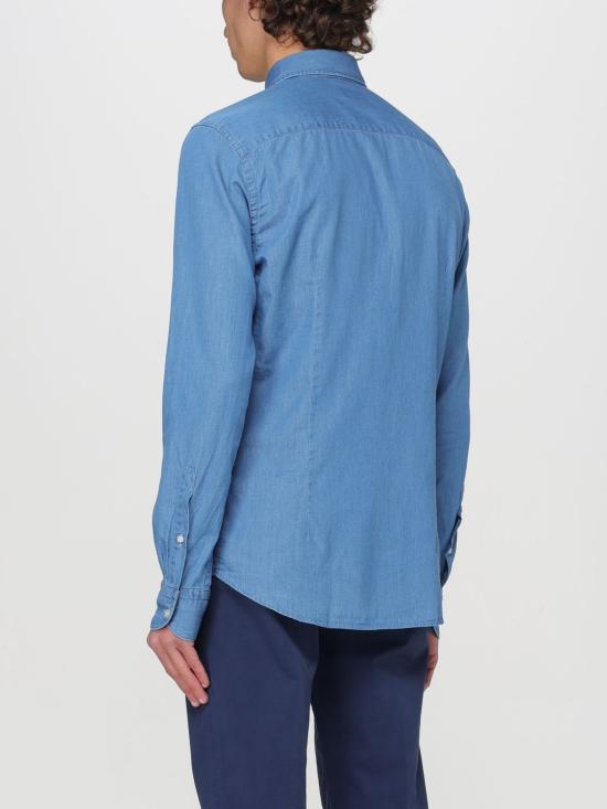  엑스씨 긴팔 셔츠 LP64B6311T DENIM8 01 Sky Blue - XC