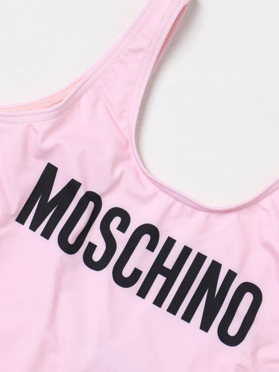 25FW [키즈] 모스키노 원피스 수영복 HDL00TLKA00 50209 Pink - MOSCHINO