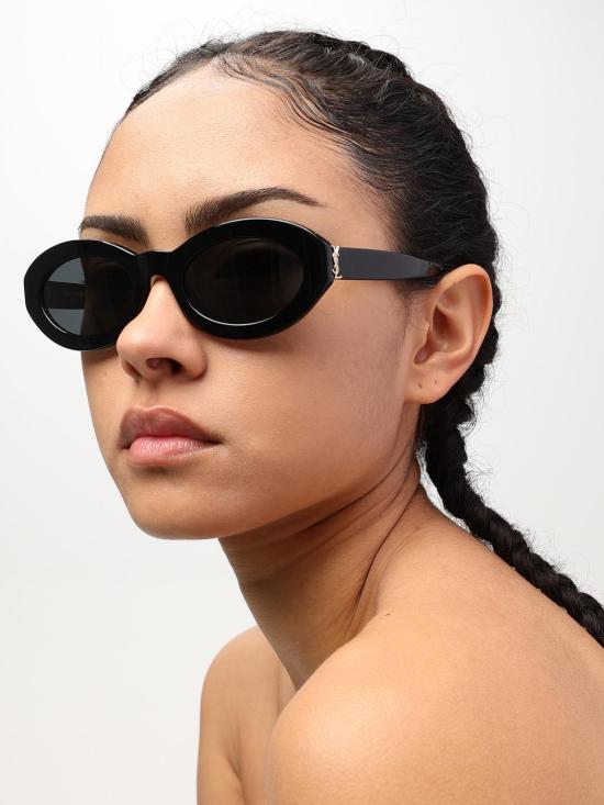 26SS 생로랑 선글라스 SLM136 001 Black - SAINT LAURENT