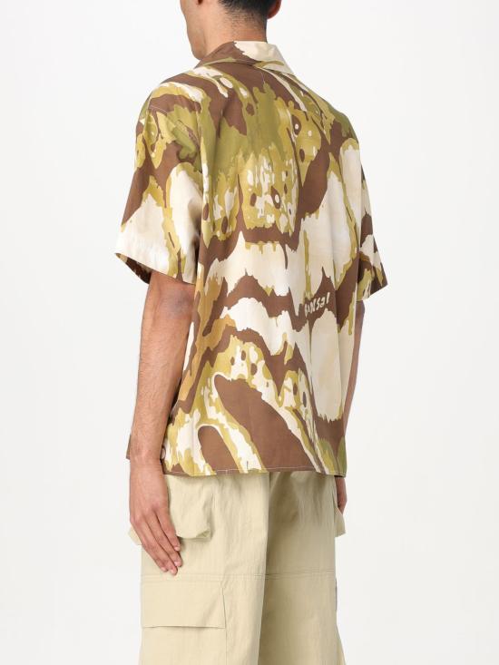  본사이 반팔 셔츠 SS24SH001002 COLCOL Beige - BONSAI