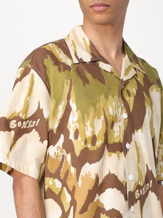  본사이 반팔 셔츠 SS24SH001002 COLCOL Beige - BONSAI