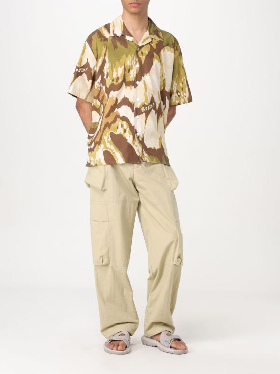  본사이 반팔 셔츠 SS24SH001002 COLCOL Beige - BONSAI