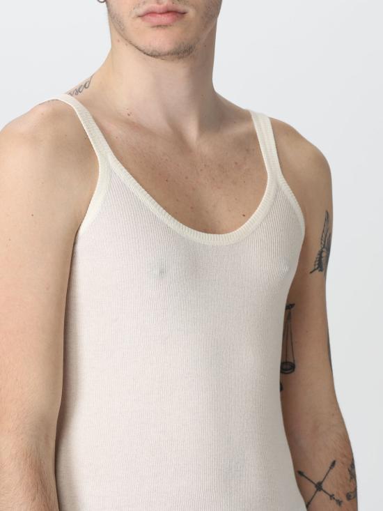  보테가베네타 민소매 티셔츠 740415 V2R70 9071 White - BOTTEGA VENETA