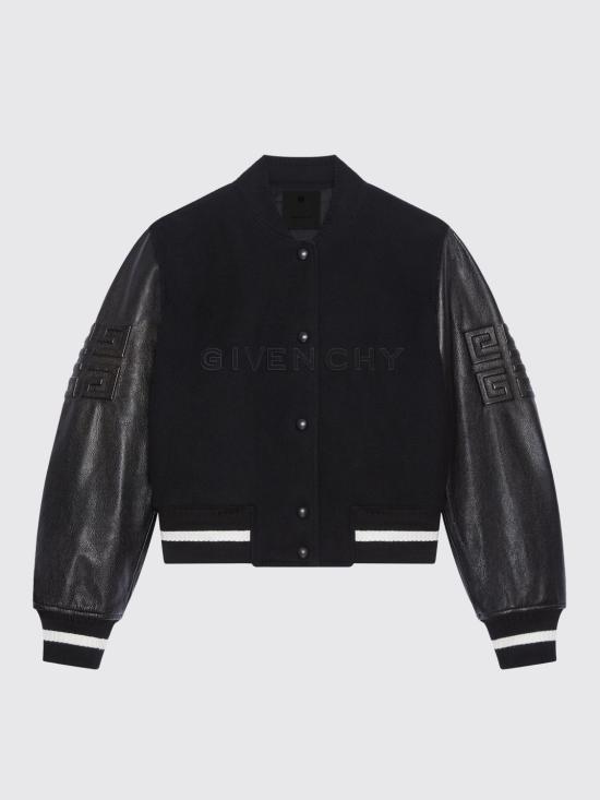 25SS 지방시 봄버 자켓 BW00N0611N 004 Black