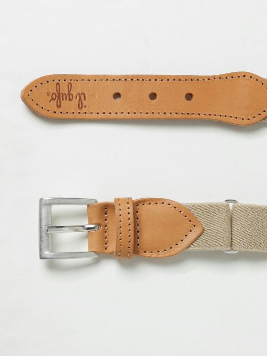  [키즈] 일 구포 가죽 벨트 HO008EA100 1215 White - IL GUFO