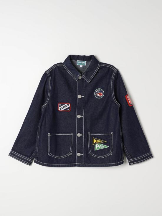 [키즈] 겐조 데님 자켓 K60281 Z35 Blue